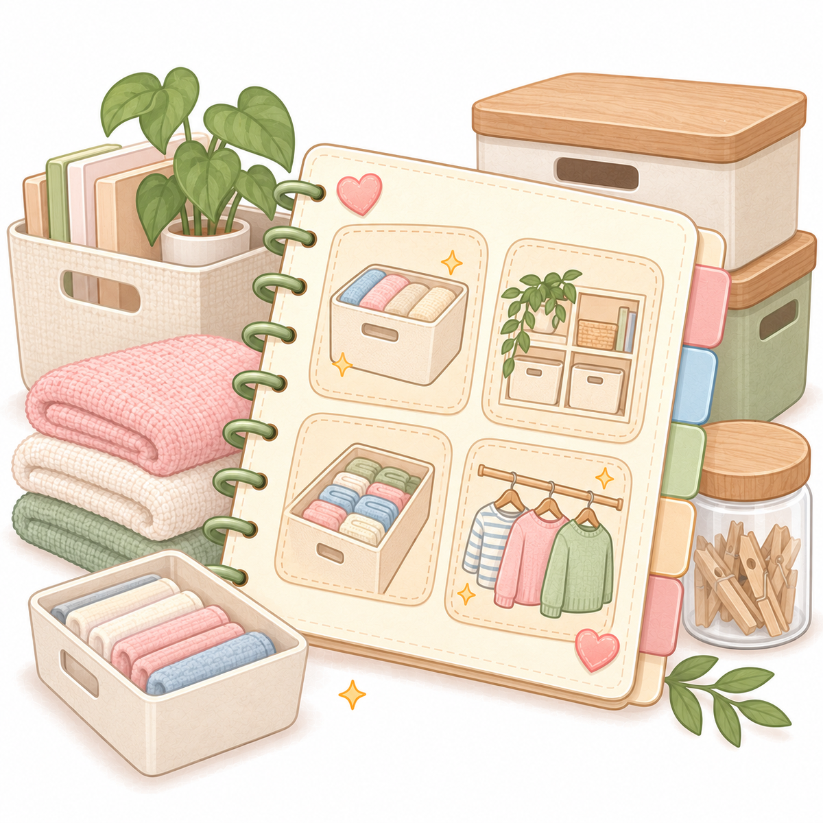 Decluttering & Home Organization System