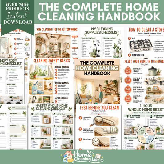 The Complete Home Cleaning Handbook