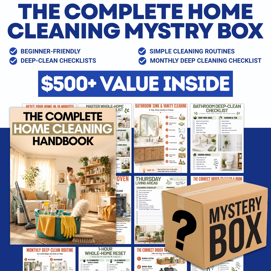 Home Cleaning Mystery box