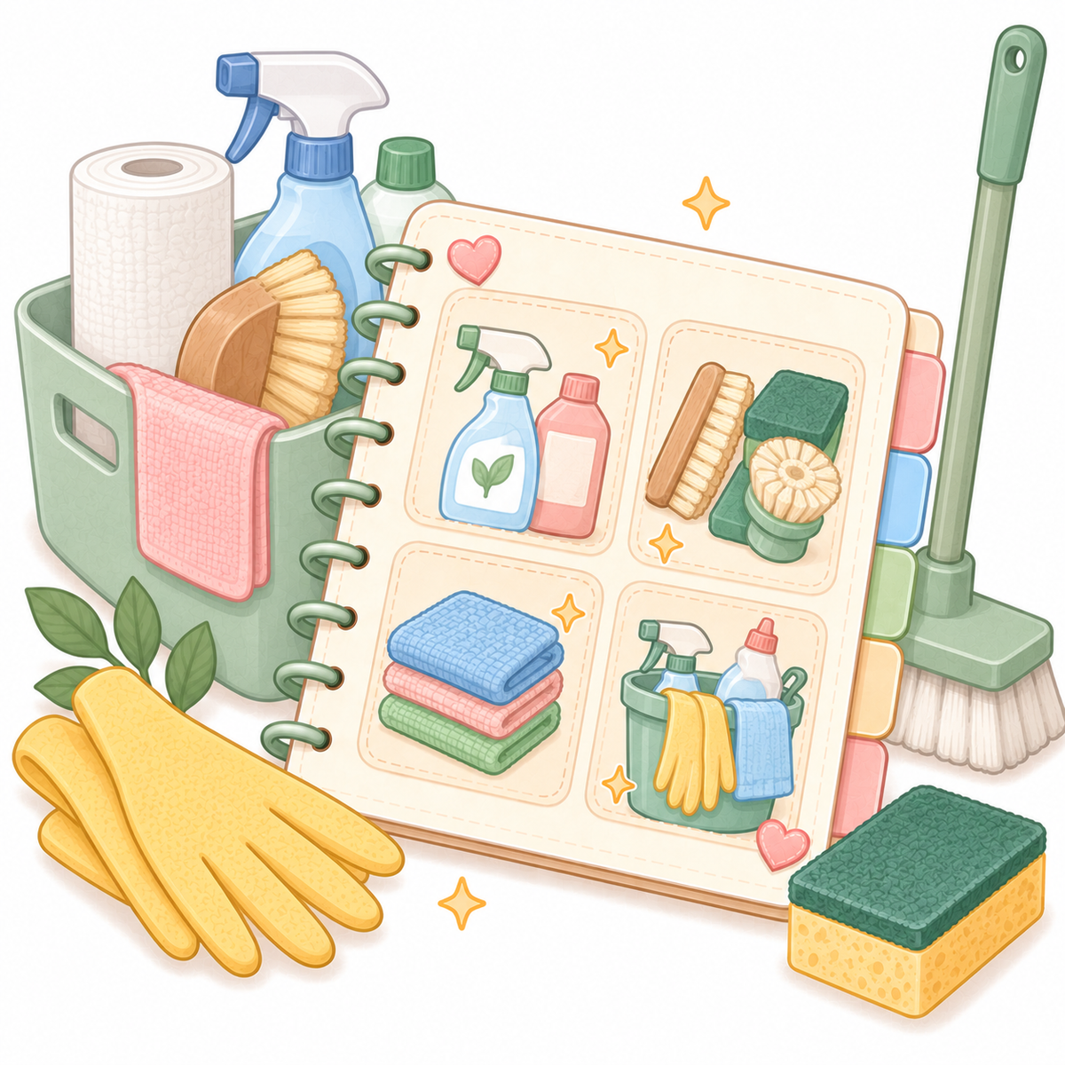 Cleaning Tools & Supplies Quick Guide
